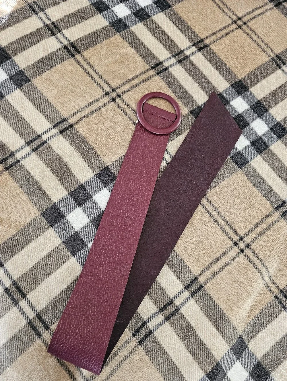 J. McLaughlin wide leather